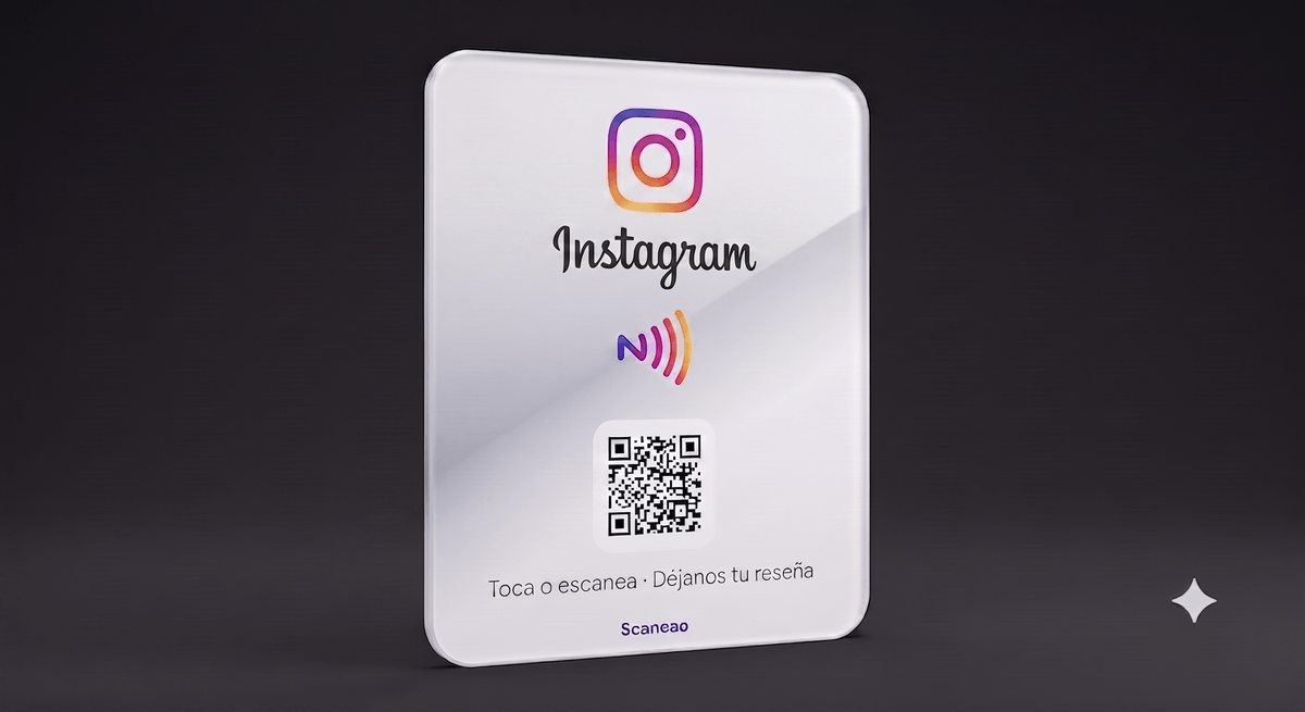 Tarjeta Scaneao variante Instagram